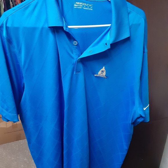 Nike Fit Dry Golf Polo Shirt Xl Tall 